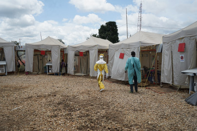 Ebola Outbreak Field Hospital