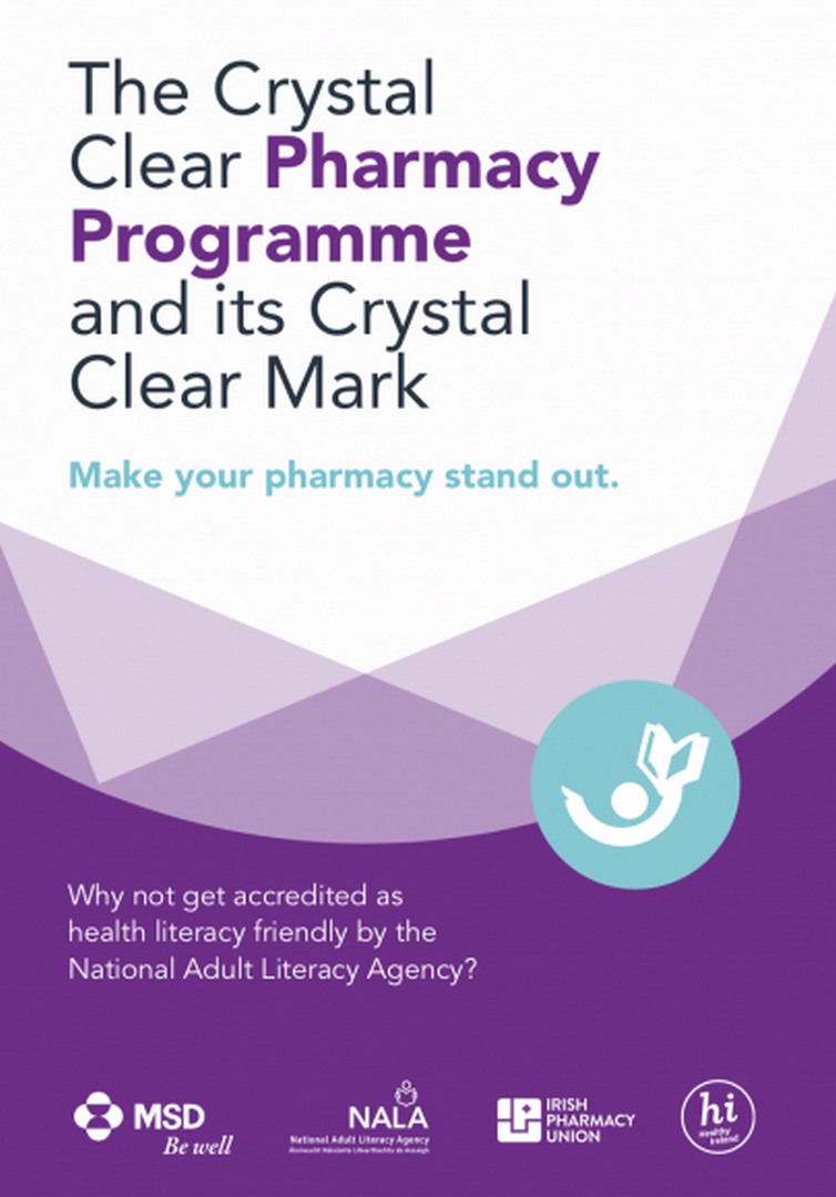 Thumbnail poster: The Crystal Clear Pharmacy Programme and its Crystal Clear Mark 