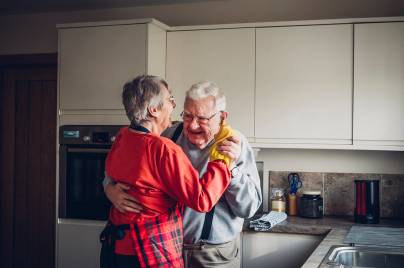 MSD Ireland Human Health - Stock photo of senior couple dancing in their kitchen